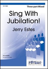 Sing with Jubilation! Three-Part Mixed choral sheet music cover